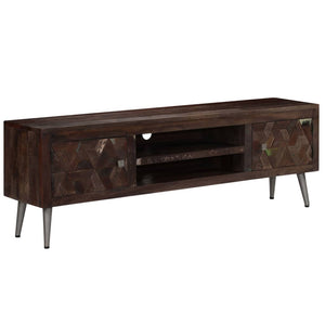 vidaXL TV Stand Solid Wood Reclaimed 55.1"x11.8"x17.7"-0