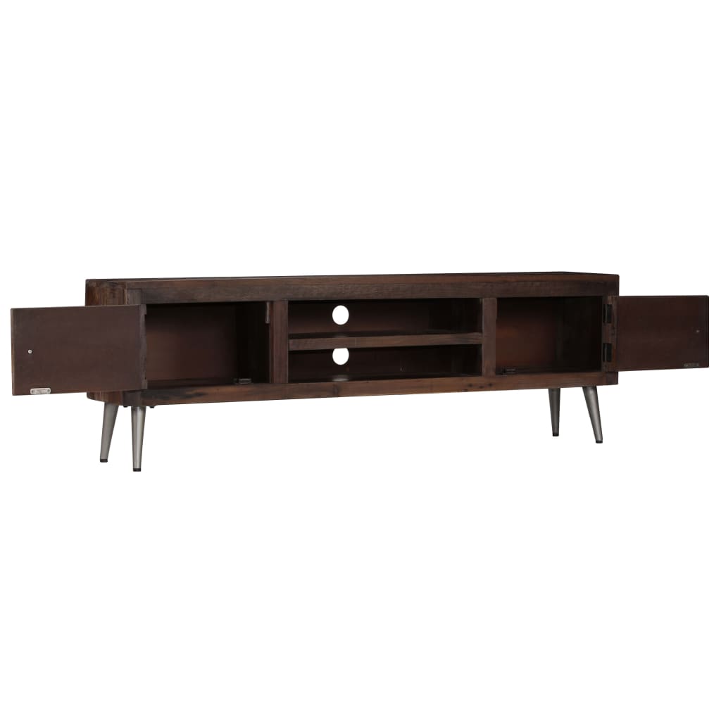 vidaXL TV Stand Solid Wood Reclaimed 55.1"x11.8"x17.7"-7