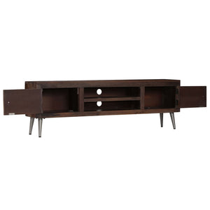 vidaXL TV Stand Solid Wood Reclaimed 55.1"x11.8"x17.7"-7