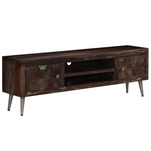 vidaXL TV Stand Solid Wood Reclaimed 55.1"x11.8"x17.7"-10