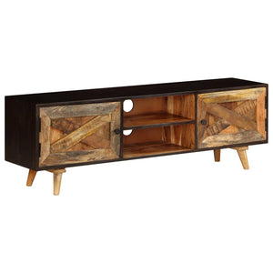 vidaXL TV Stand Solid Wood Mango 55.1"x11.8"x17.7"-10