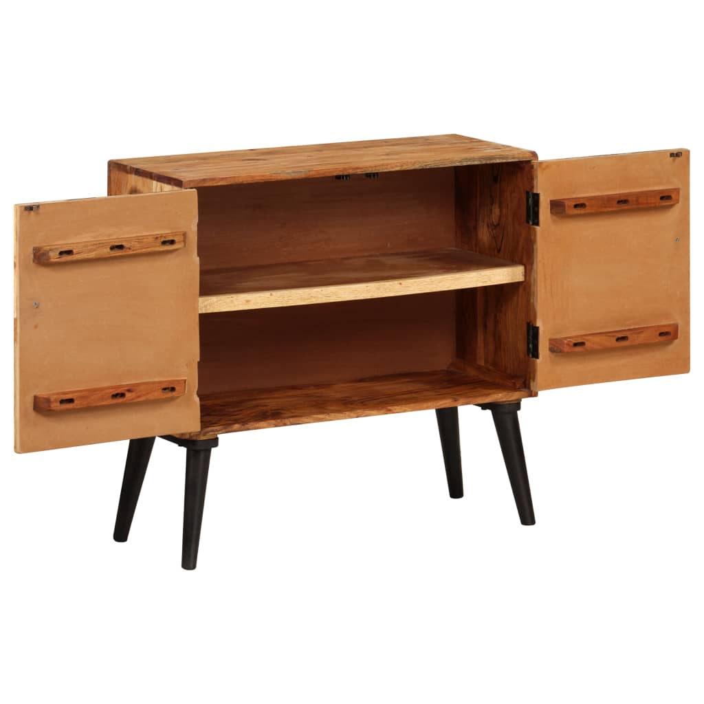 vidaXL Sideboard Solid Mango Wood 33.5"x11.8"x29.5"-3