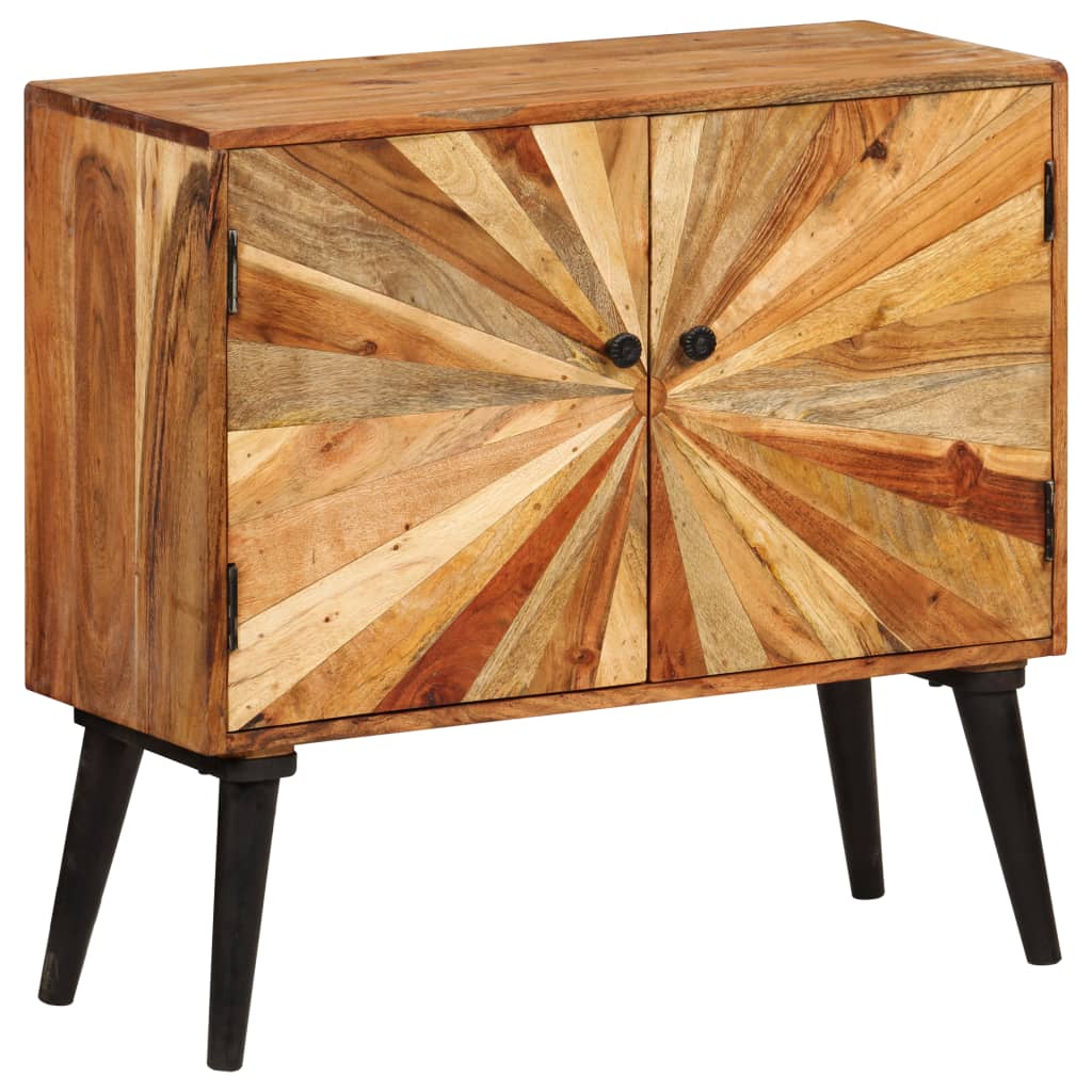 vidaXL Sideboard Solid Mango Wood 33.5"x11.8"x29.5"-9