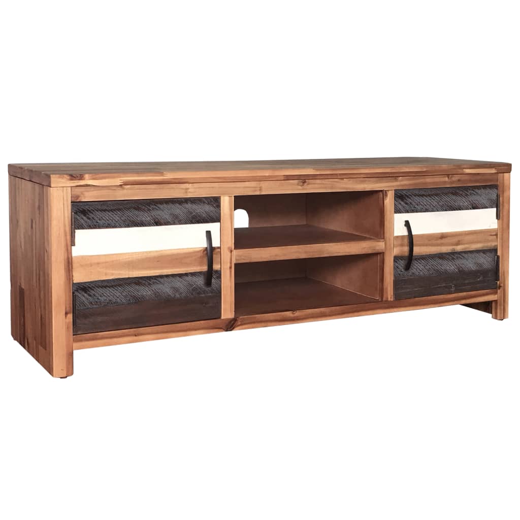 vidaXL TV Stand Solid Wood Acacia 47.2"x13.8"x15.7"-0