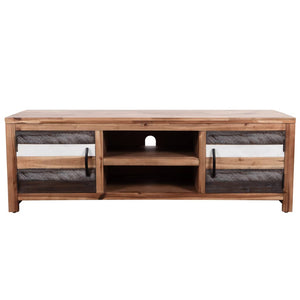 vidaXL TV Stand Solid Wood Acacia 47.2"x13.8"x15.7"-8