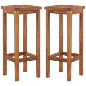 vidaXL Bar Stool Bar Seat Counter Height Stool for Pub Kitchen Solid Wood-24