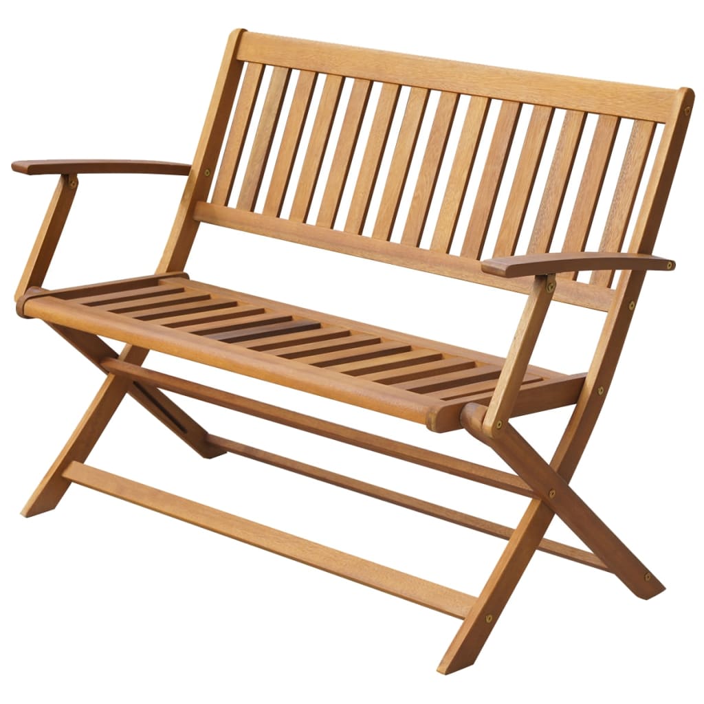 vidaXL Patio Bench 47.2" Solid Acacia Wood-0