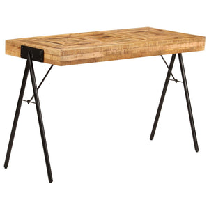 vidaXL Writing Table Solid Mango Wood 46.5"x19.7"x29.5"-1