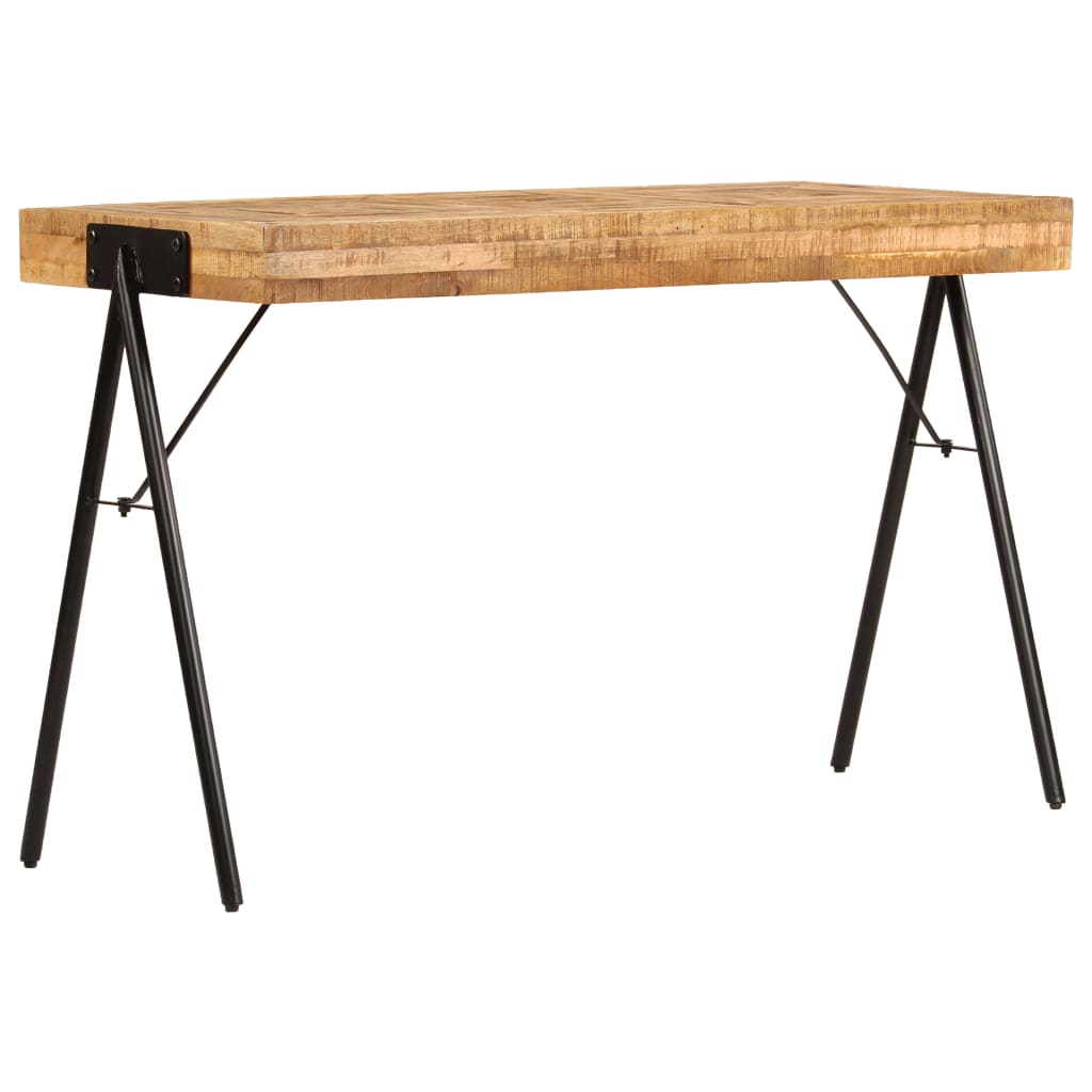 vidaXL Writing Table Solid Mango Wood 46.5"x19.7"x29.5"-3