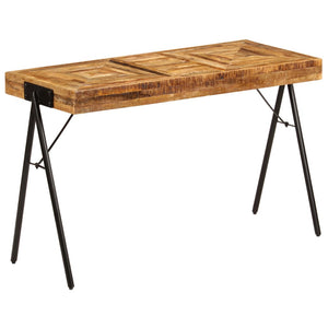 vidaXL Writing Table Solid Mango Wood 46.5"x19.7"x29.5"-8