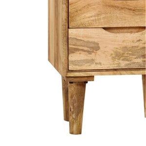 vidaXL Bedside Cabinet Solid Mango Wood 15.7"x11.8"x23.4"-8