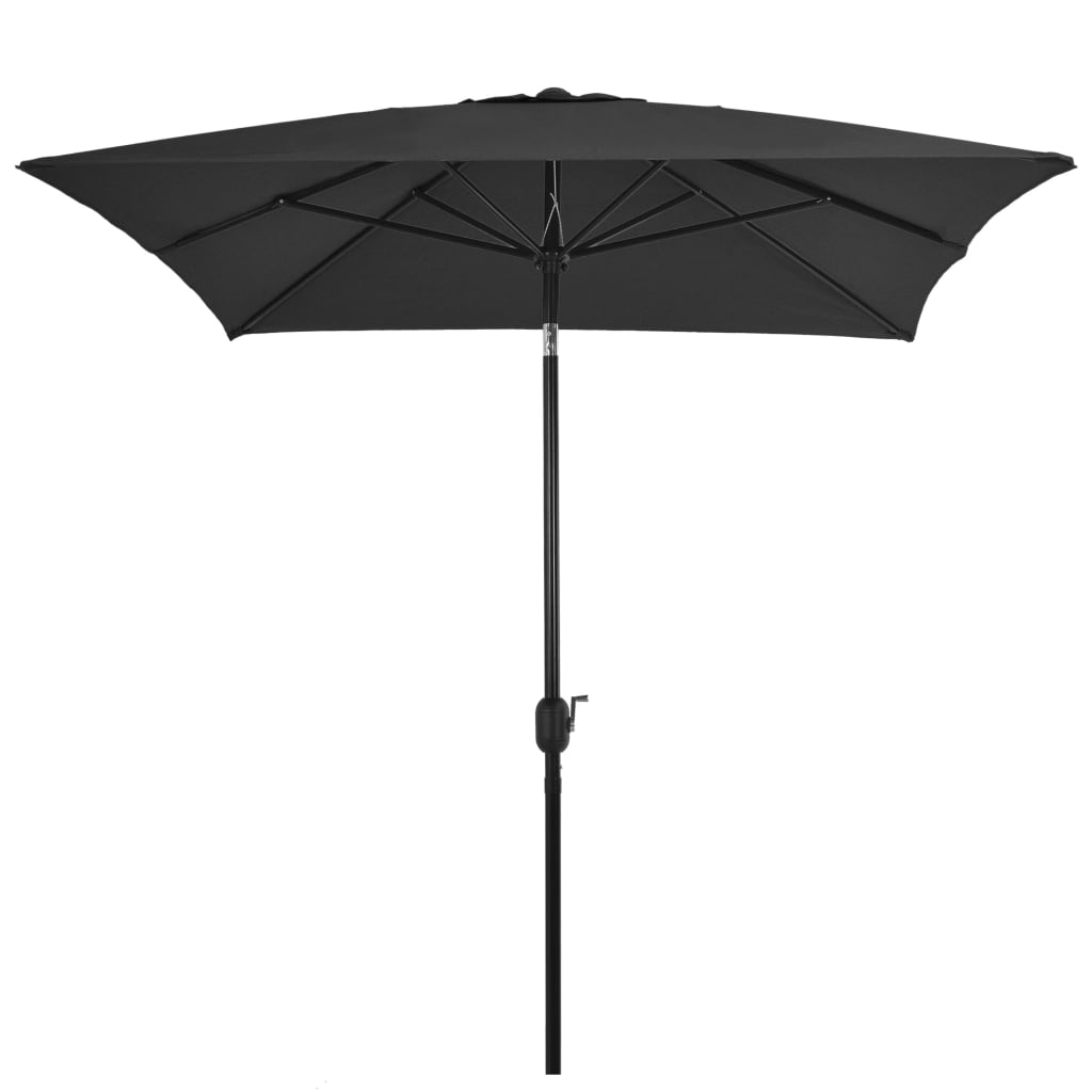 vidaXL Outdoor Umbrella Parasol Patio Sunshade Tilting System Sun Shelter-10