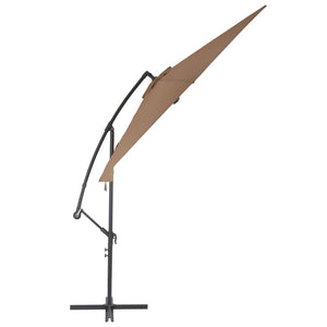 vidaXL Cantilever Umbrella Tilting Parasol Outdoor Umbrella Patio Sunshade-0