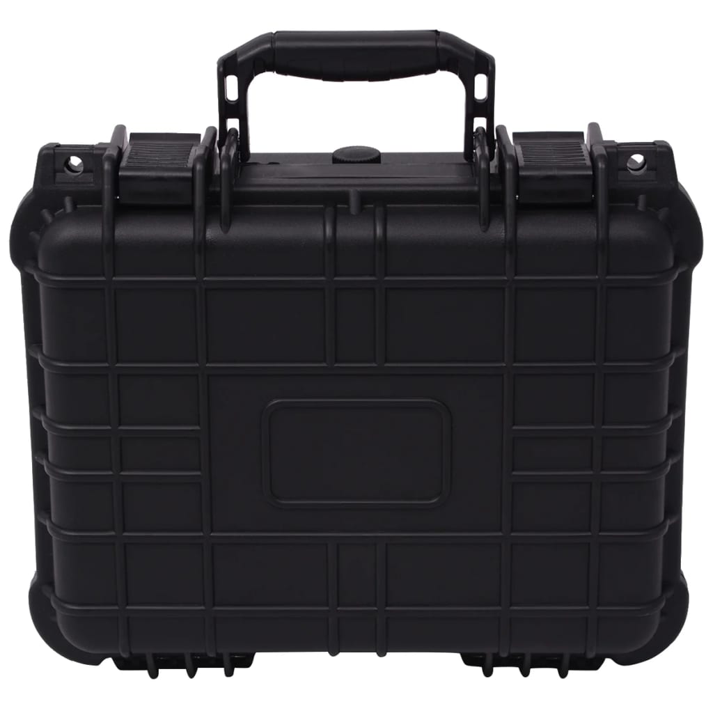 vidaXL Protective Case Hard Carry Camera Case Equipment Storage Box Black-0