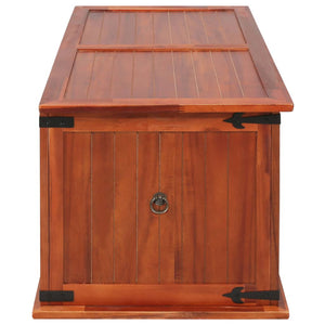 vidaXL Storage Chest Box Truck Wooden Storage Side Cabinet Solid Wood Acacia-23