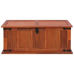 vidaXL Storage Chest Box Truck Wooden Storage Side Cabinet Solid Wood Acacia-26