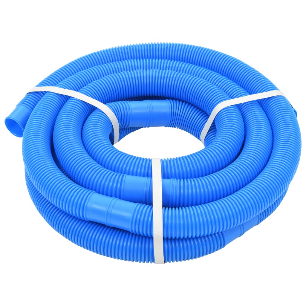 vidaXL Vacuum Hose Pool Hose with 4 Clamps Vacuum Cleaner Hose 1.5" 19.7'-7