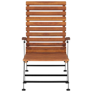 vidaXL Patio Deck Chair Solid Wood Acacia-0