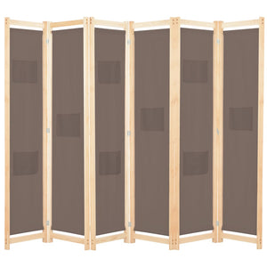 vidaXL Room Divider Folding Privacy Screen for Home Living Room Office Fabric-49