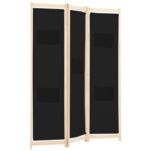 vidaXL Room Divider Folding Privacy Screen for Home Living Room Office Fabric-22