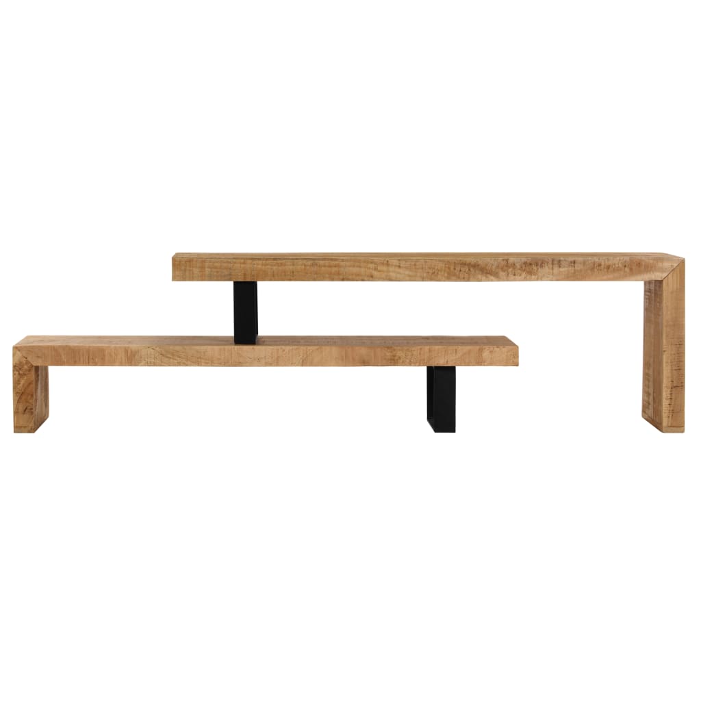 vidaXL TV Stand Solid Mango Wood-8