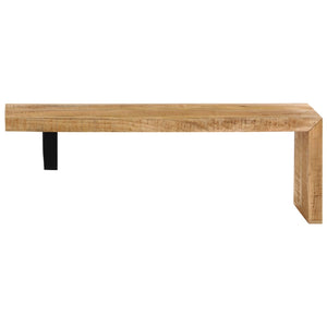 vidaXL TV Stand Solid Mango Wood-11