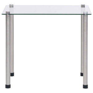 vidaXL Nesting Tables 3 pcs Transparent Tempered Glass-6