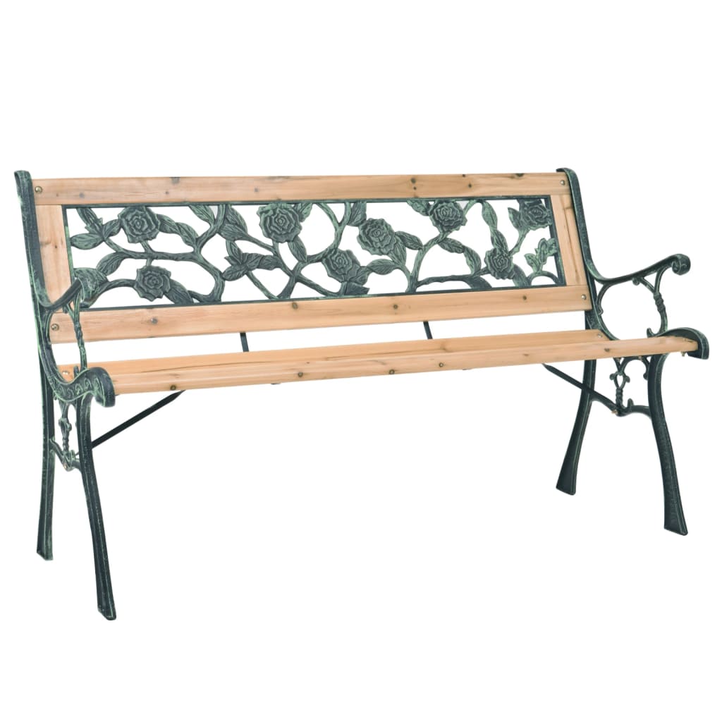 vidaXL Patio Bench 48" Wood-0