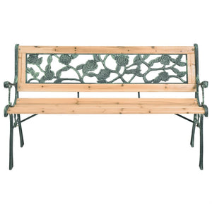 vidaXL Patio Bench 48" Wood-6