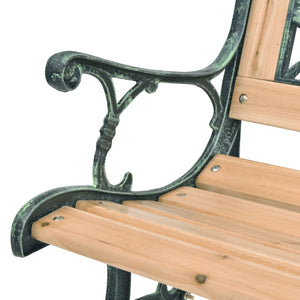 vidaXL Patio Bench 48" Wood-2