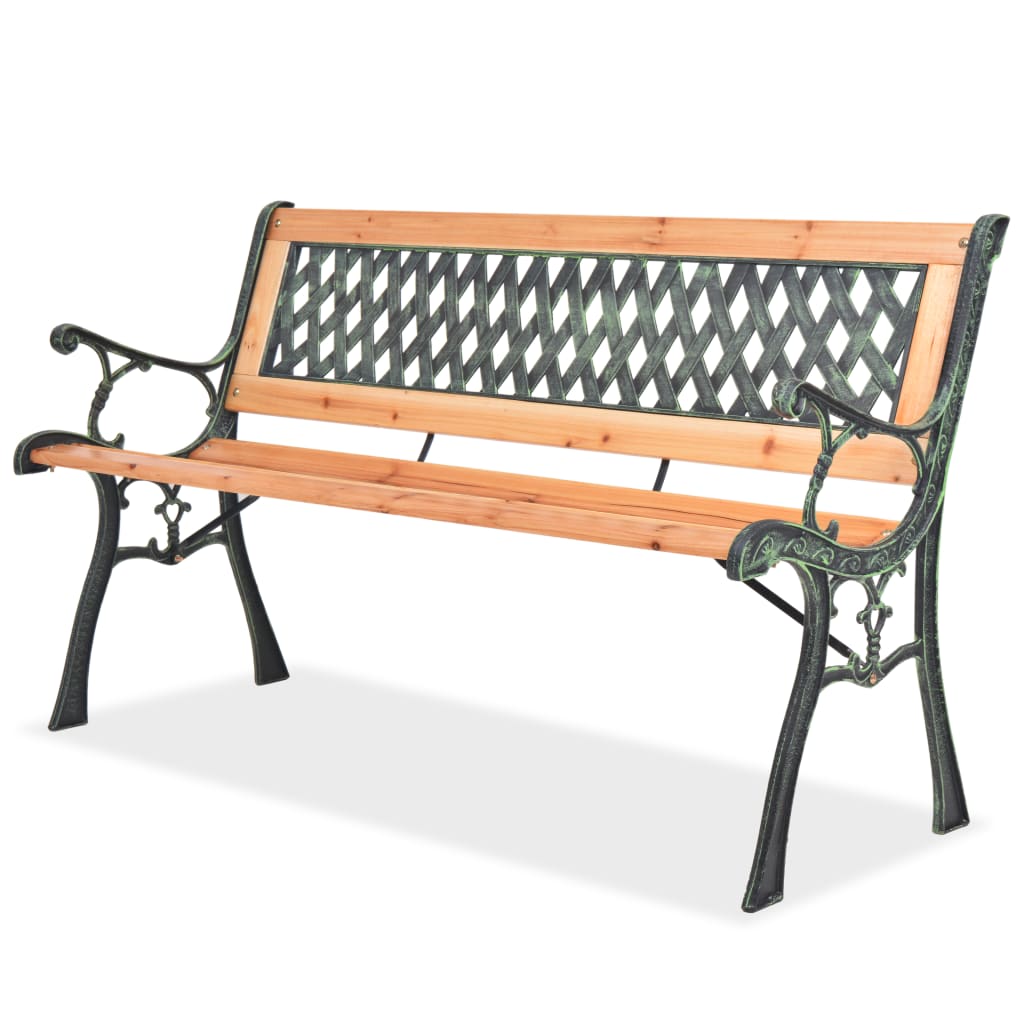 vidaXL Patio Bench 48" Wood-0