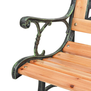 vidaXL Patio Bench 48" Wood-2