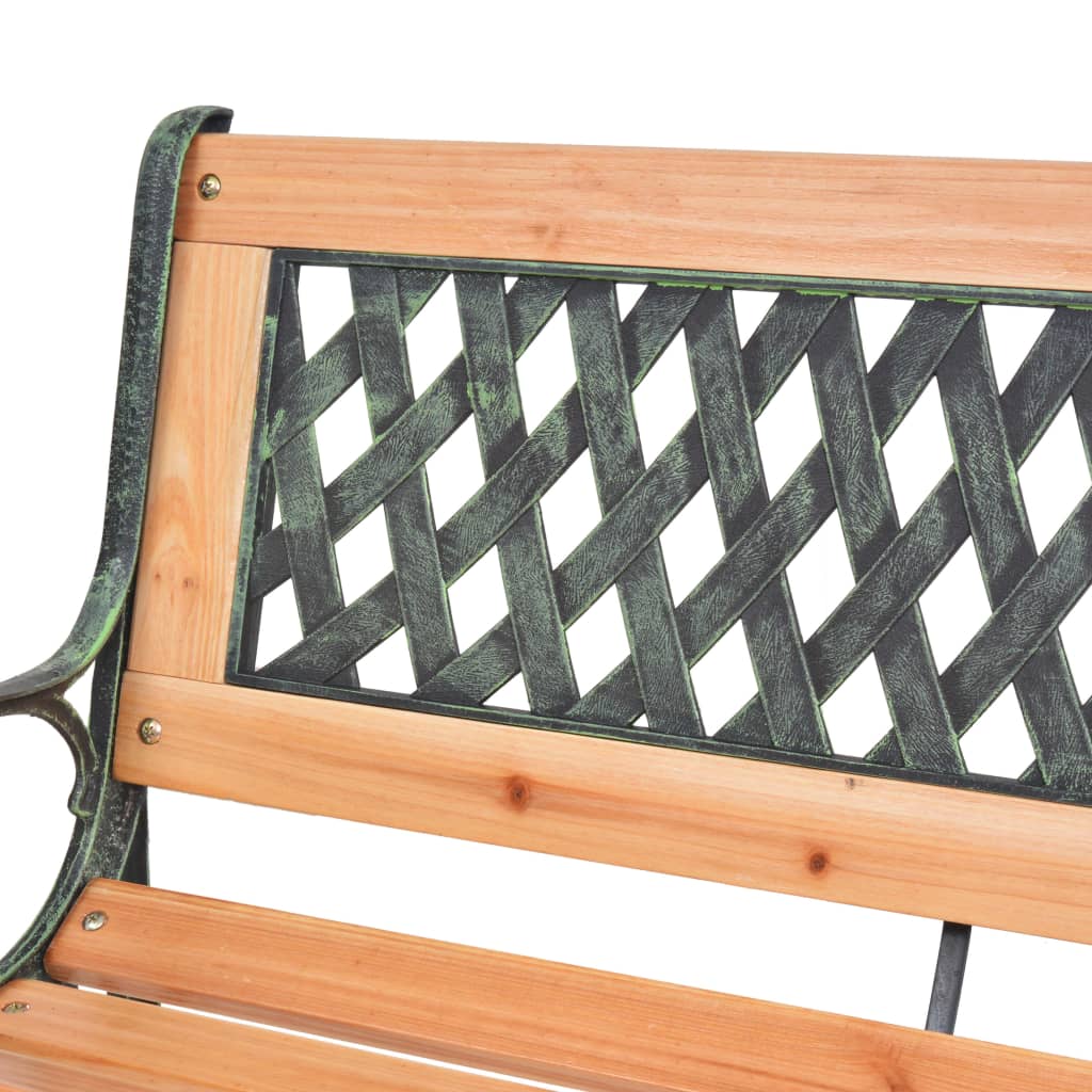 vidaXL Patio Bench 48" Wood-3