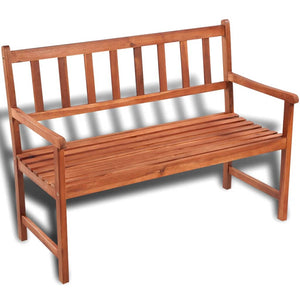 vidaXL Patio Bench 47.2" Solid Acacia Wood-0