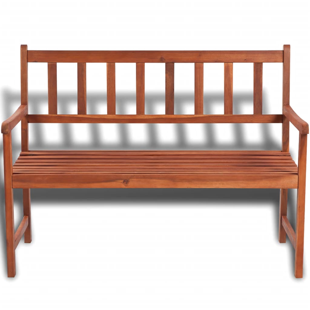 vidaXL Patio Bench 47.2" Solid Acacia Wood-1