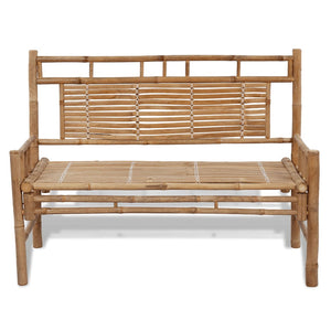 vidaXL Patio Bench 47.2" Bamboo-1