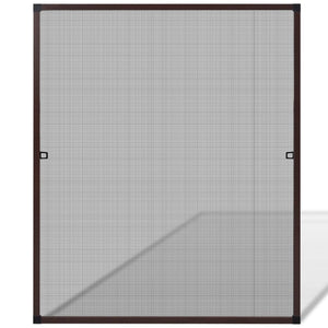 vidaXL Insect Screen Mosquito Net Window Bug Screen Fiberglass Mesh Aluminum-45