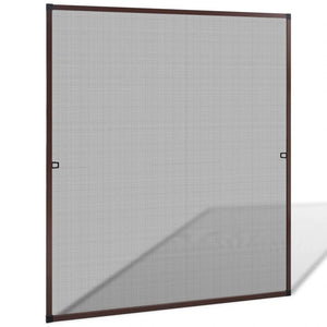 vidaXL Insect Screen Mosquito Net Window Bug Screen Fiberglass Mesh Aluminum-32