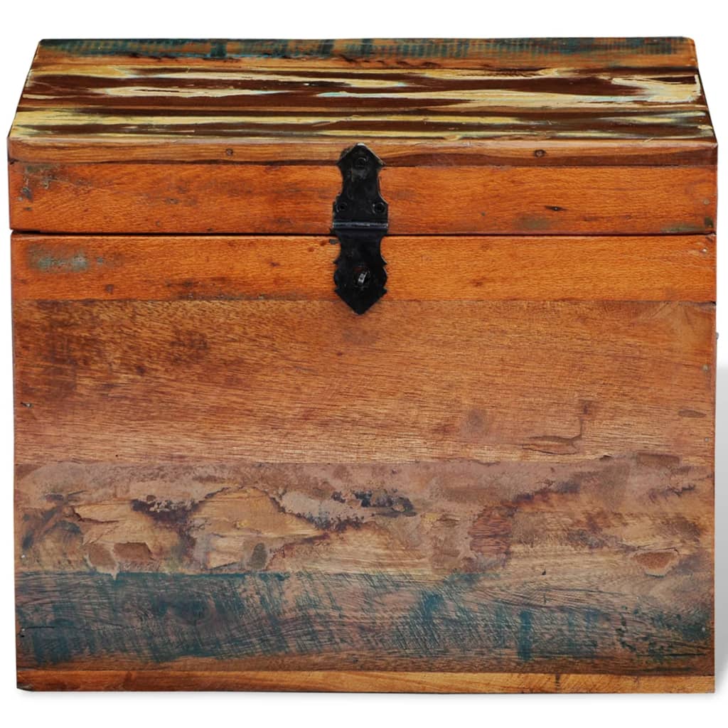 vidaXL Reclaimed Storage Box Solid Wood-4