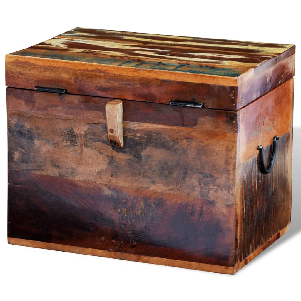 vidaXL Reclaimed Storage Box Solid Wood-5