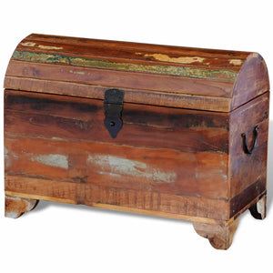 vidaXL Reclaimed Storage Chest Solid Wood-0