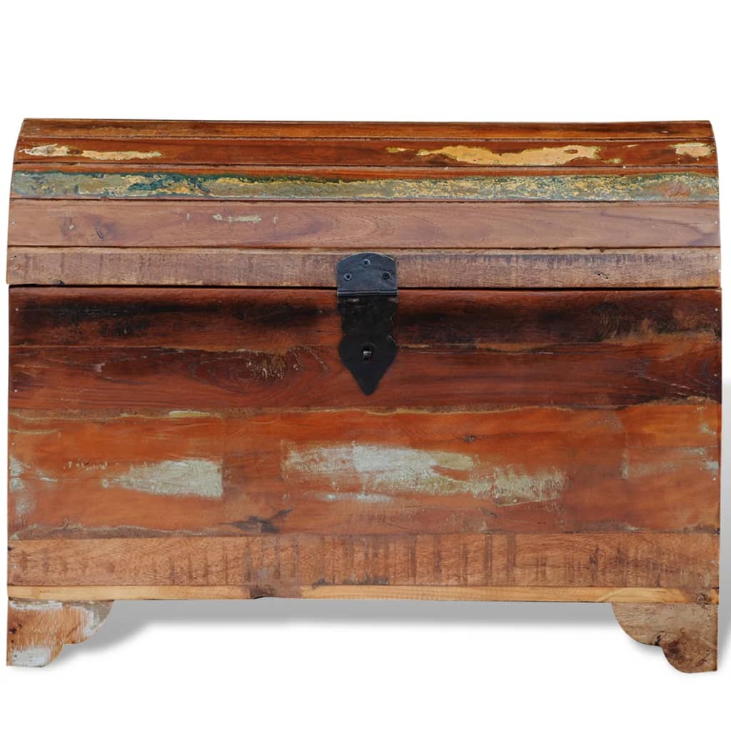 vidaXL Reclaimed Storage Chest Solid Wood-4