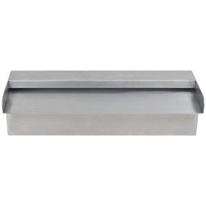 vidaXL Rectangular Waterfall Pool Fountain Stainless Steel 11.8"-11