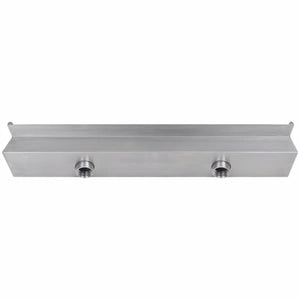 vidaXL Rectangular Waterfall Pool Fountain Stainless Steel 11.8"-31