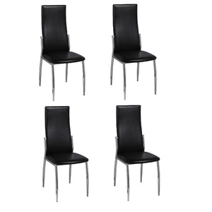 vidaXL Dining Chairs Accent Side Chair for Living Room Bedroom Faux Leather-2