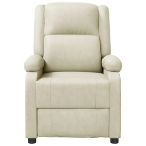 vidaXL Massage Chair Massaging Recliner Push Chair for Elderly Faux Leather-46
