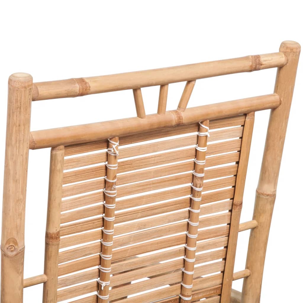 vidaXL Rocking Chair Bamboo-8