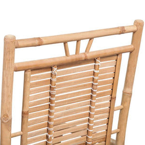 vidaXL Rocking Chair Bamboo-8