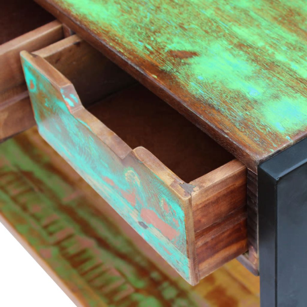 vidaXL Sideboard 3 Drawers Solid Reclaimed Wood-6