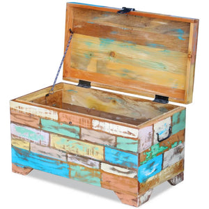 vidaXL Storage Chest Solid Reclaimed Wood-1